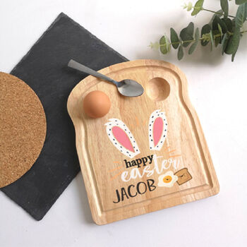 Dippy Egg Personalised Breakfast Board, 2 of 3