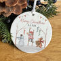 Personalised Ceramic Christmas Ornament Gift, thumbnail 1 of 7
