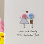 Personalised ‘Button Love’ Handmade Card, thumbnail 1 of 12