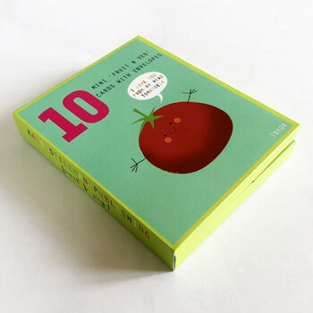 Mixed Mini Fruit And Veg Cards Box, 2 of 5