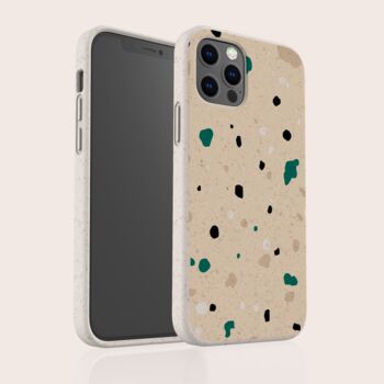 Green Terrazzo Eco Phone Case, 5 of 7