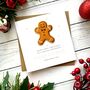 First Christmas Gingerbread Christmas Card, thumbnail 2 of 4