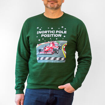 Funny Formula One Christmas Jumper, 5 of 8