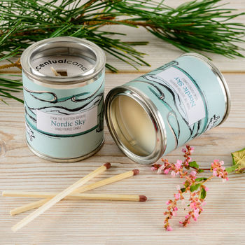 Nordic Sky Fresh Mint Candle Tin, 3 of 4