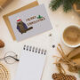 'Merry Christmas' Beaver Christmas Cards, thumbnail 3 of 9