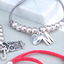 Personalised Suede Friendship Charm Bracelet, thumbnail 11 of 12