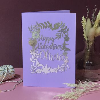 Personalised Valentines Card, 2 of 7