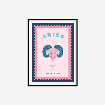 Children's Aries Zodiac Print, 2 of 7