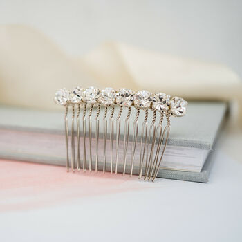 Diamante Bridal Comb, 3 of 4