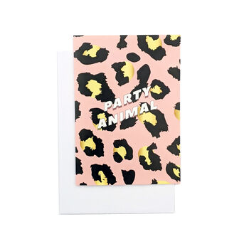 'Party Animal' Greetings Card, 2 of 3