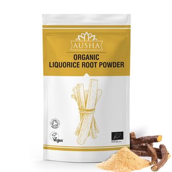 Ausha Organic Liquorice Root Powder 100g, 2 of 12
