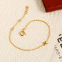 Kiss 'X' Bracelet In Silver Or 18ct Gold Vermeil Plated, thumbnail 1 of 5