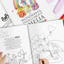A To Z Of 'Wonderful Things' Colouring Book, thumbnail 7 of 7