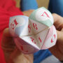 Personalised Valentine Origami Fortune Teller Card, thumbnail 5 of 10