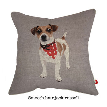 Jack Russell Feature Cushion, 5 of 8