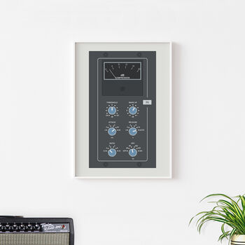 Compressor Module Print | Music Producer Poster, 7 of 8
