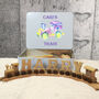 Personalised Wooden Letter Name Train, thumbnail 5 of 11