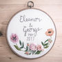 Personalised Hand Embroidered Celebration Hoop, thumbnail 3 of 7