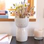 Speckled Ceramic Cat Vase, H21cm, thumbnail 1 of 1