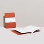 Eco Friendly Recycled Paper Notebook / Rust Orange, thumbnail 4 of 6