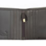 Men's Luxury Brown Leather Wallet Card Holder Rfid Safe Personalised, thumbnail 4 of 7