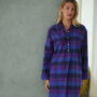 Women's 'Berwick Check' Brushed Cotton Nightshirt, thumbnail 1 of 3