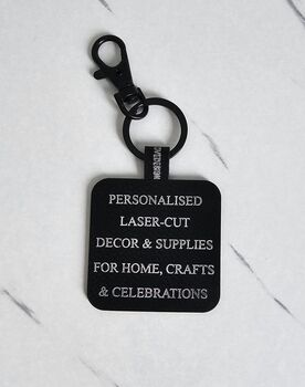 Qr Code Keychain | Faux Leather Business Tag | Keyrings, 5 of 6