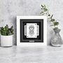 Personalised Best Grandma Gift Royal Lioness Playing Card Frame, thumbnail 3 of 9