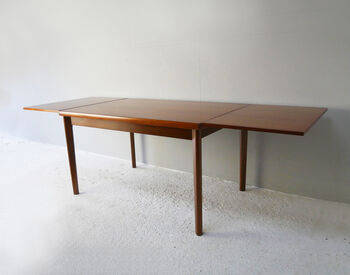 Mid Century Modern Danish Dining Table By Am Mobler, 4 of 9