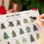 Personalised Mr And Mrs Reusable Advent Calendar, thumbnail 1 of 7