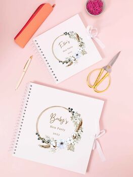 Personalised Hen Party Scrapbook Photo Album, Bridal Shower Scrapbook, 4 of 7
