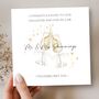 On Your Wedding Day Champagne Flute Card, Mr And Mrs Wedding Card, thumbnail 1 of 3