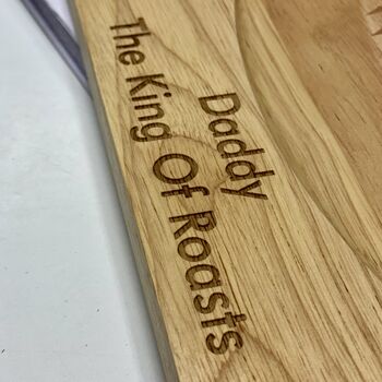 Personalised Meat Carving Board, 2 of 2