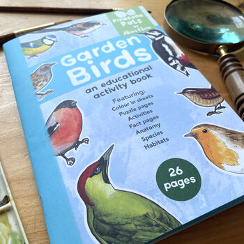 Garden Birds Nature Study Activity Book, 3 of 6