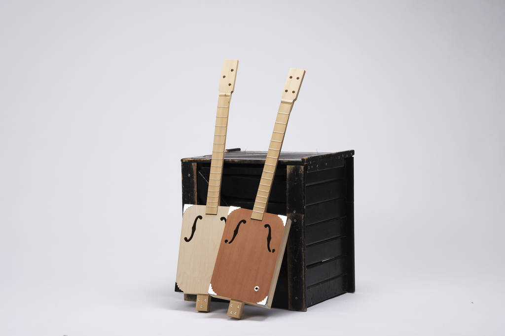 Build Your Own Cigar Box Guitar Kit By Drummond & Hammett Custom