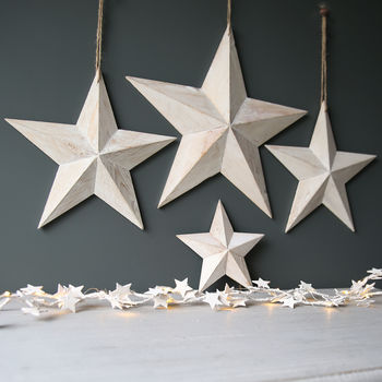 Wooden Hanging Star, 4 of 4