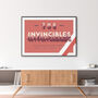 Arsenal 'The Invincibles' Typographic Poster, thumbnail 1 of 7