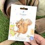 Peter Rabbit | Squirrel Nutkin Sew On Patch, thumbnail 1 of 3