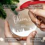 Baby's First Christmas Ornament Clear Acrylic 2025, thumbnail 2 of 7