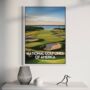 National Golf Links Of America Golf Course Poster – Golf Wall Art Print | Gift For Golfers, Dad, Husband, Golf Gift For Him, Father's Day Gifts, thumbnail 1 of 2