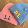 Embroidered Kids Beanie Hat, thumbnail 4 of 10