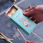 Personalised Vintage Style Floral Matchbox And Matches, thumbnail 1 of 3