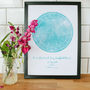 Personalised Christening Astrology Star Map + Write Up, thumbnail 1 of 12