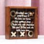 Personalised Luxury Wooden Tic Tac Toe Game, thumbnail 1 of 4