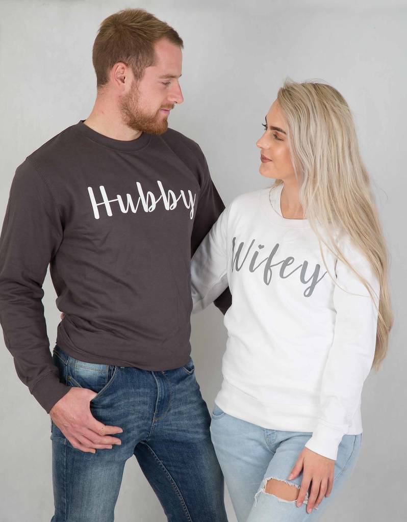 Hubby And Wifey Sweatshirts