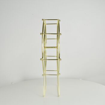Gold Wheel Jewellery Stand, 4 of 7