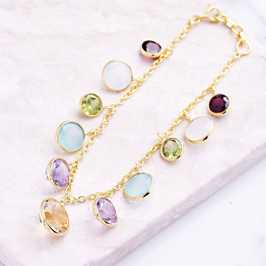 Rainbow Charm Bracelet Rainbow Charm Bracelet
