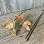 Set Of Two Copper Insect Garden Stakes – Butterfly And Dragonfly On Curved Poles, thumbnail 7 of 7