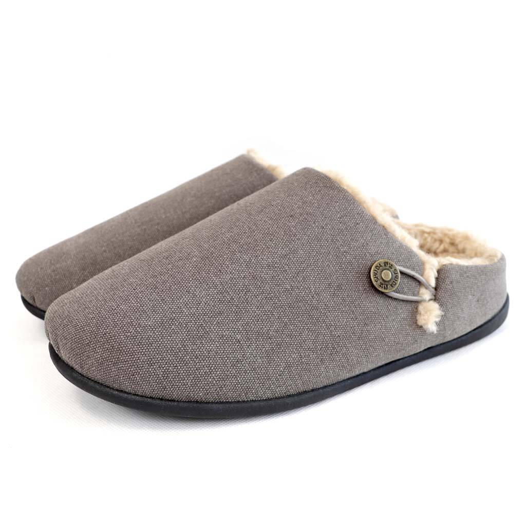 Men's Hamish Mule Slippers In Stone By 