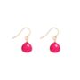 Hot Pink Chalcedony Isla Drop Earrings, thumbnail 2 of 3
